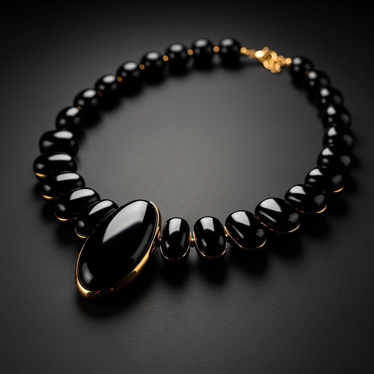 Obsidian Necklace