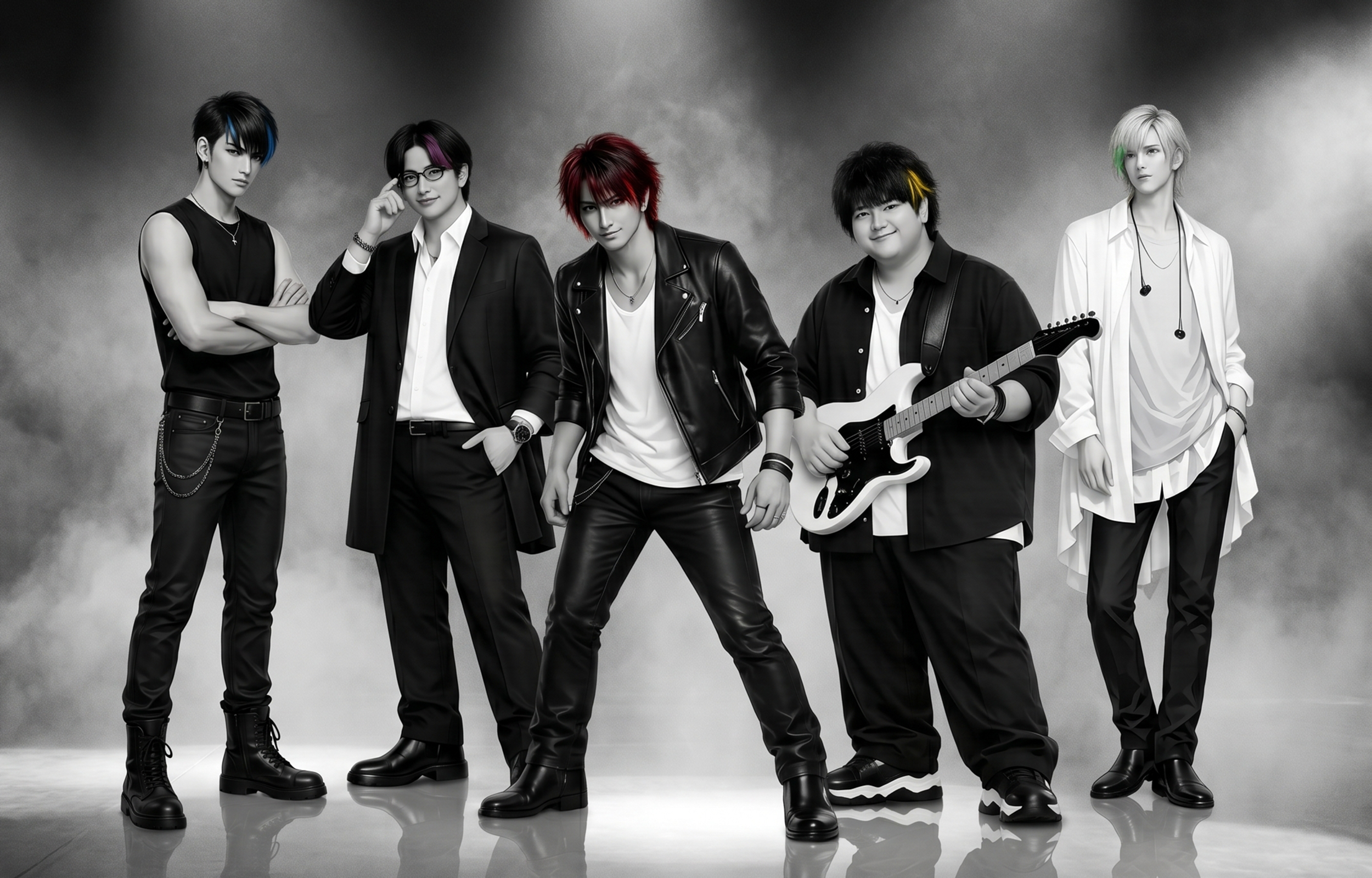 WHITE & β